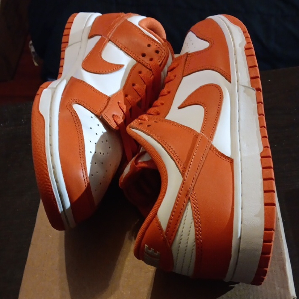 Nike Dunk Low Retro "Cosmic Clay" (2024) Mens 10.5 Womens 12 EUC - Picture 8 of 9